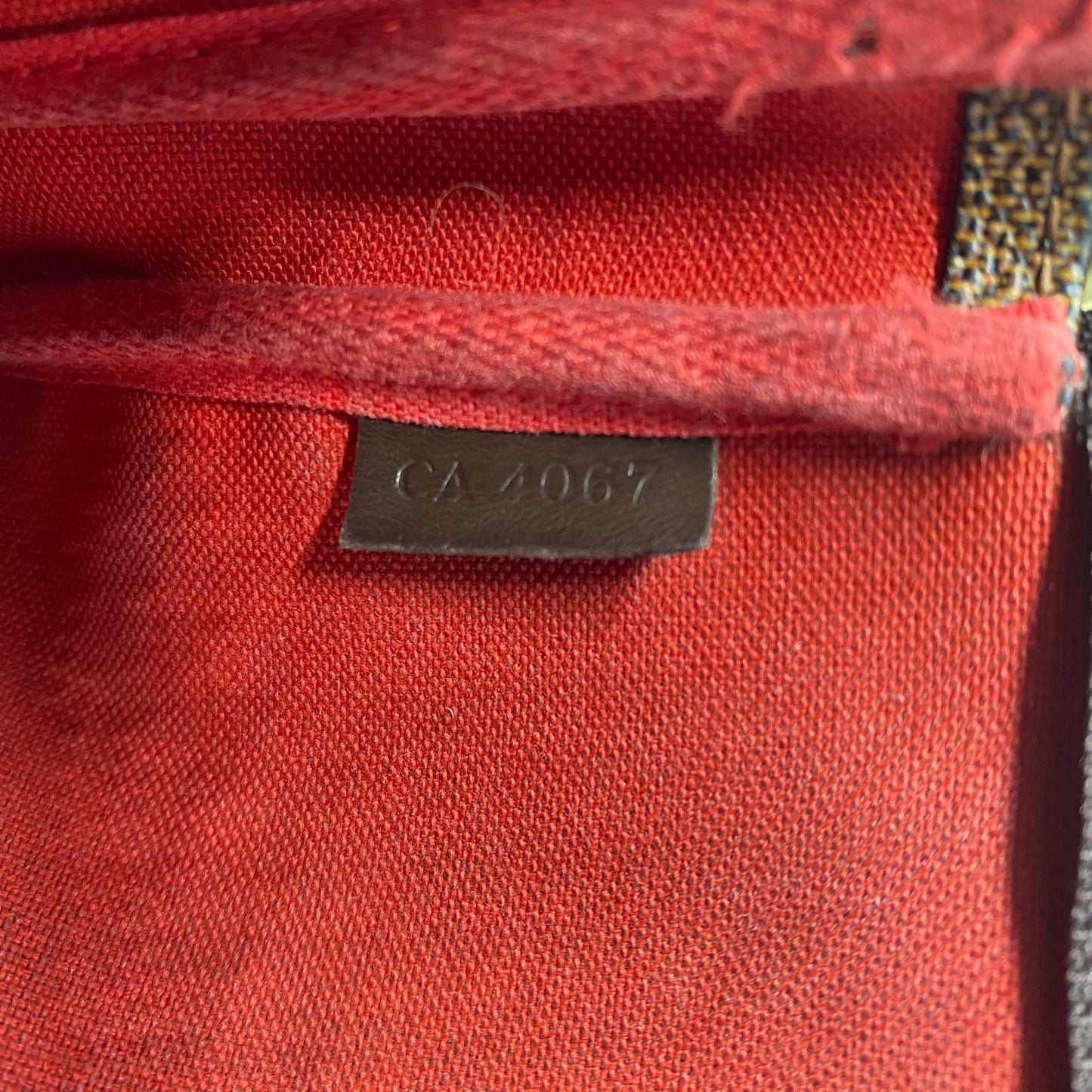 LOUIS VUITTON ポシェットアクセソワール ダミエ