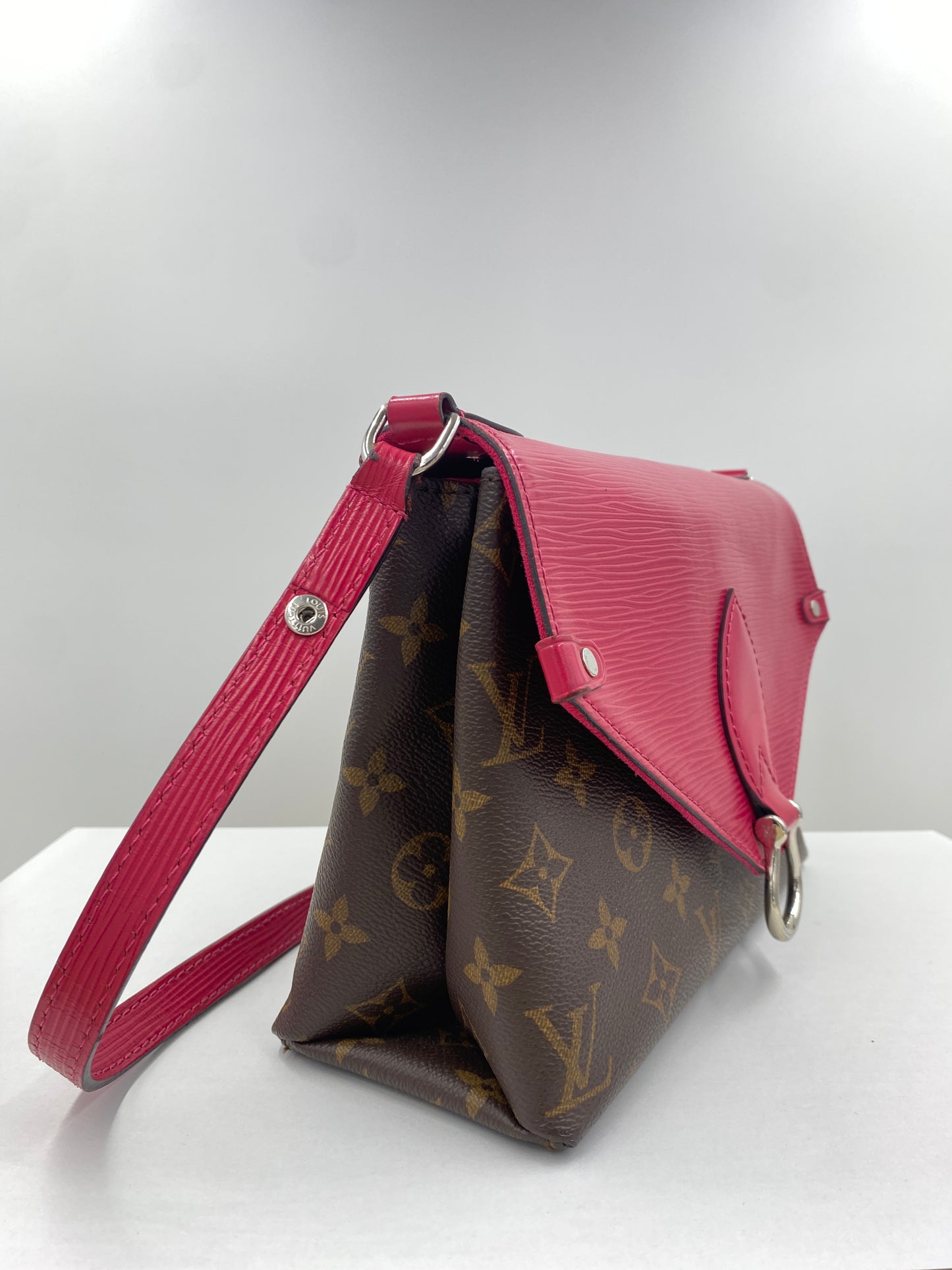 LOUIS VUITTON サンミシェル モノグラム×エピ M43578 ピンク
