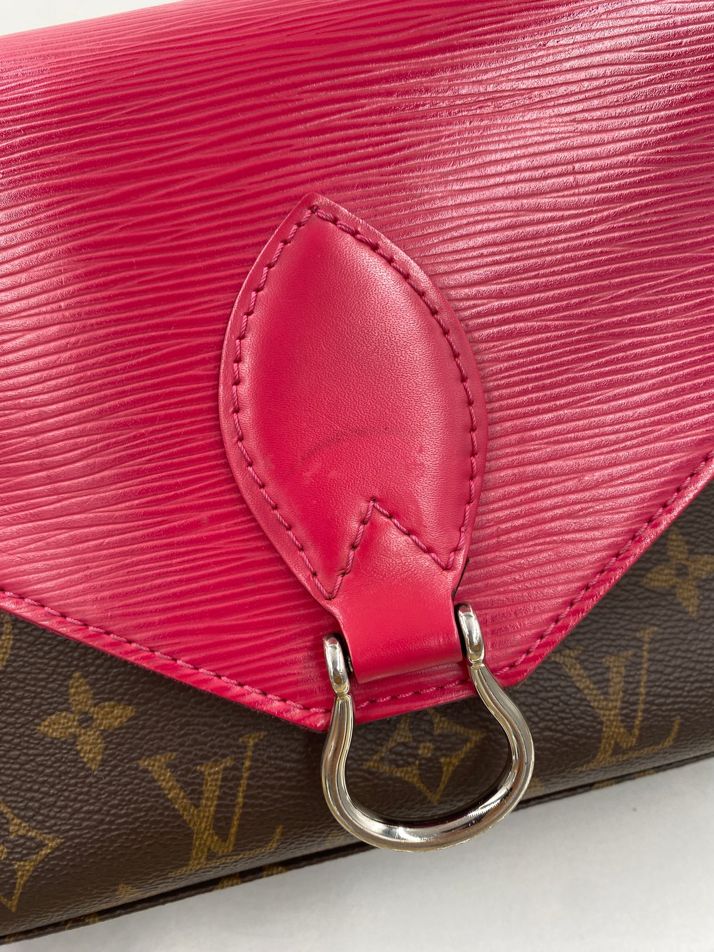 LOUIS VUITTON サンミシェル モノグラム×エピ M43578 ピンク