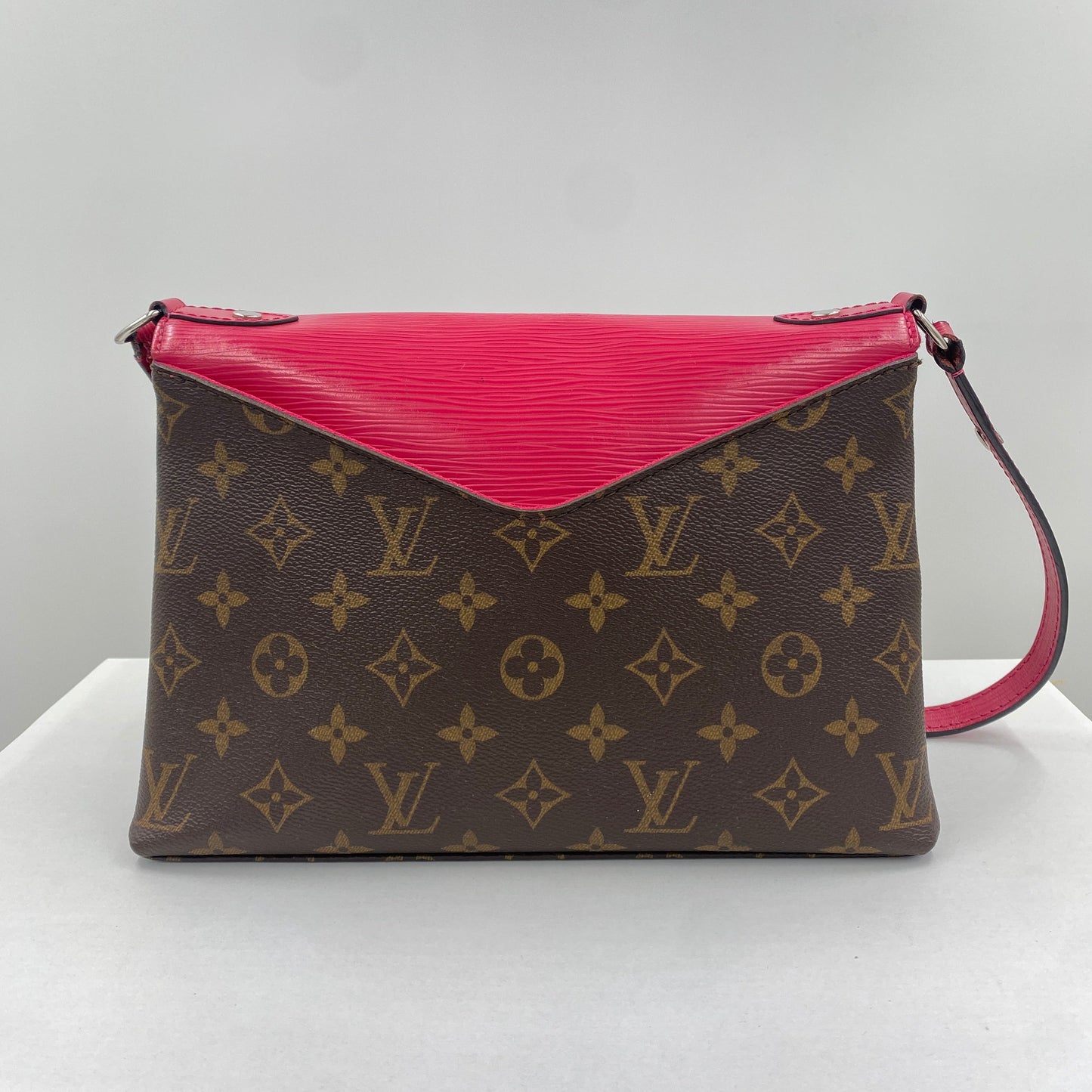 LOUIS VUITTON サンミシェル モノグラム×エピ M43578 ピンク