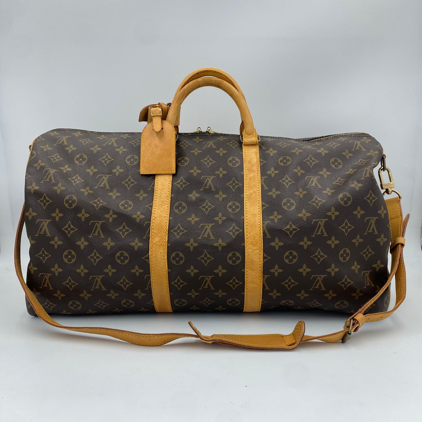 LOUIS VUITTON モノグラム キーポル55 バンドリエール M41414 ボストンバッグ