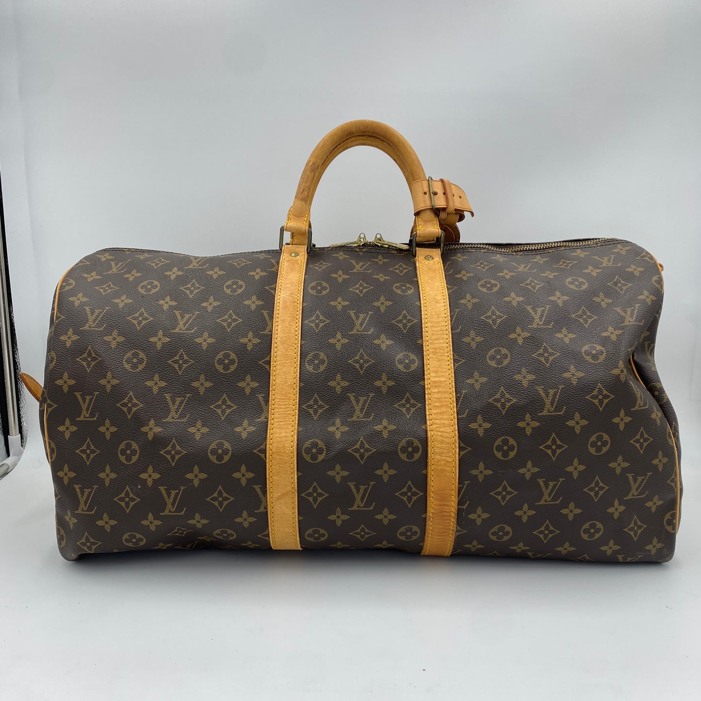 LOUIS VUITTON モノグラム キーポル55 バンドリエール M41414 ボストンバッグ