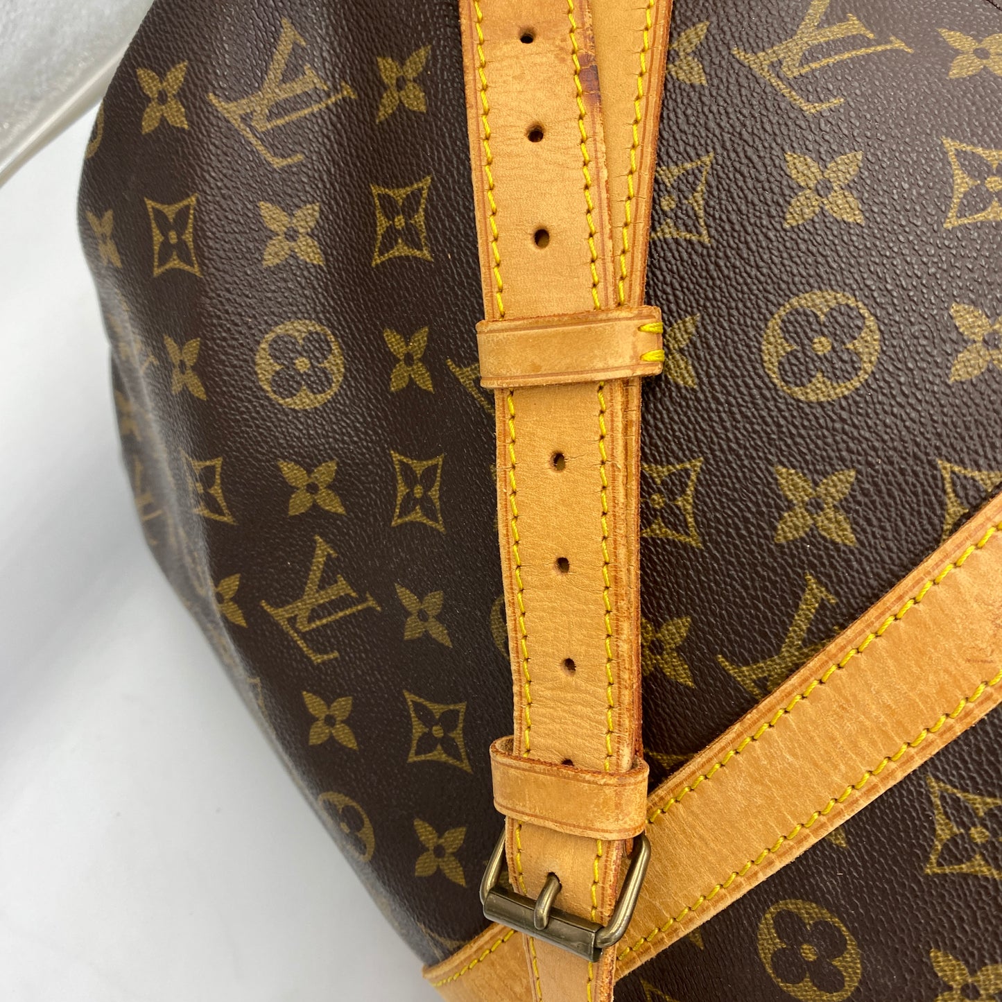 LOUIS VUITTON モノグラム キーポル55 バンドリエール M41414 ボストンバッグ