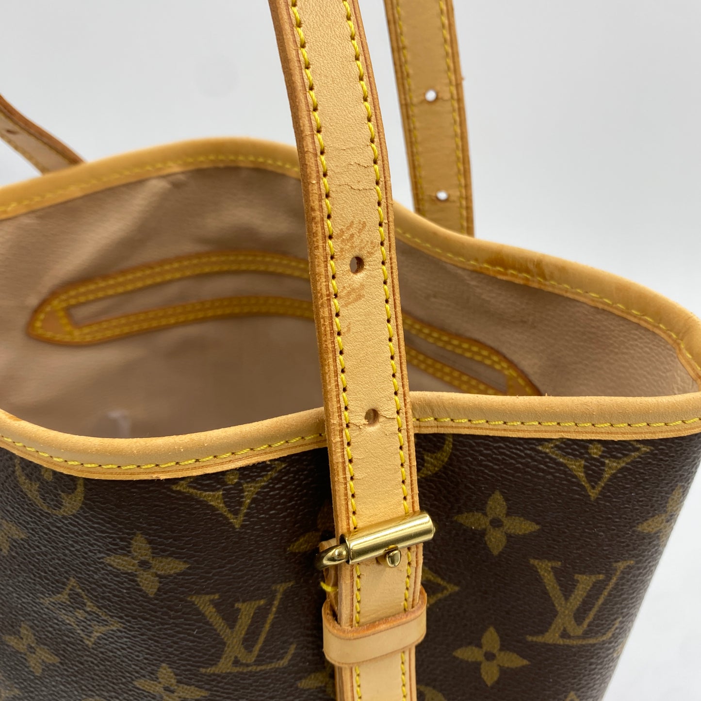 LOUIS VUITTON モノグラム バケットGM トートバッグ
