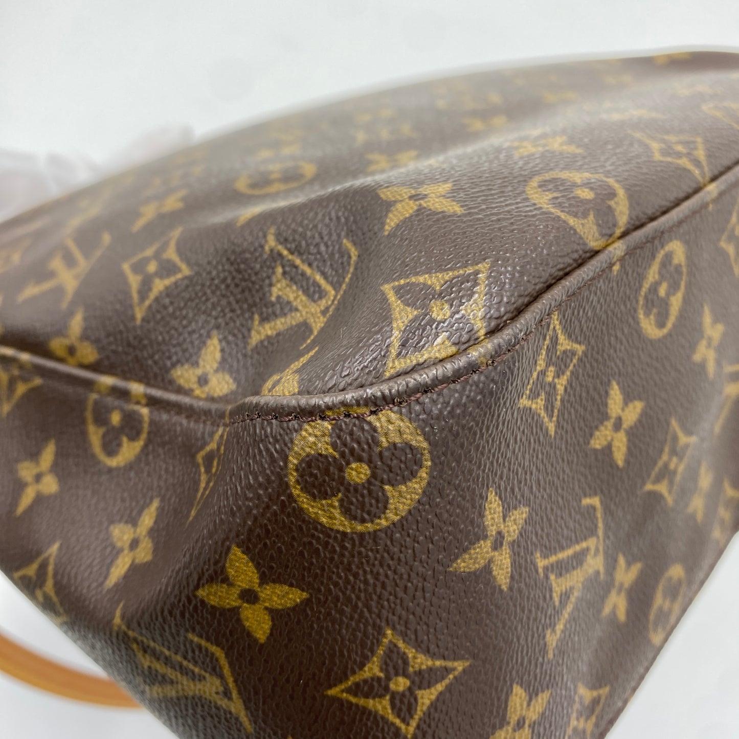 LOUIS VUITTON モノグラム M51145 ルーピングGM ショルダーバッグ