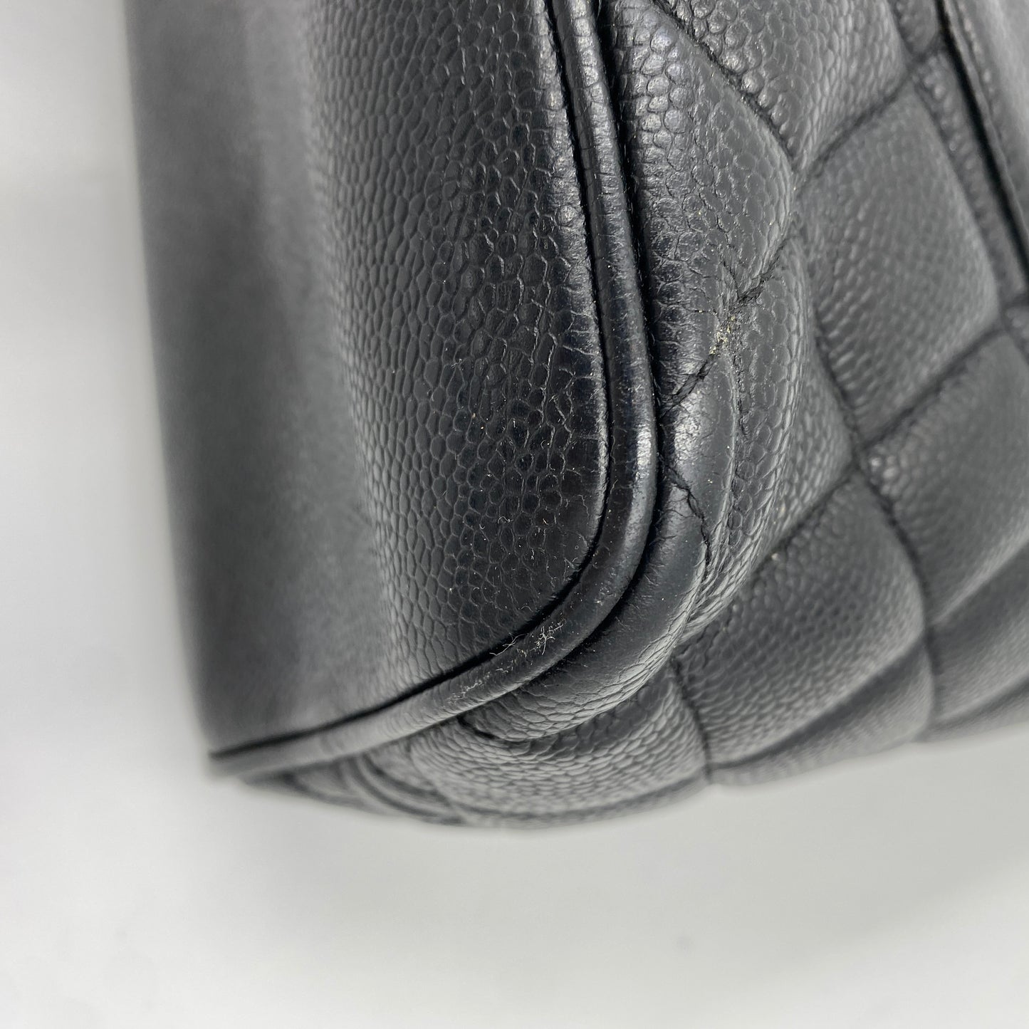 CHANEL 復刻トート キャビアスキン
