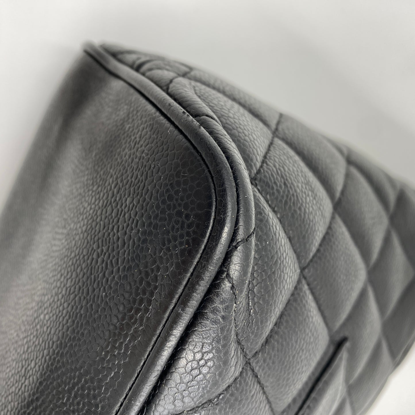 CHANEL 復刻トート キャビアスキン